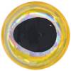 5 mm - Gold With Silver Rim Black Pupil