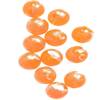 10 mm Glitter Transp. Orange