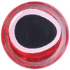 9.5 mm - Red With White Rim Black Pupil