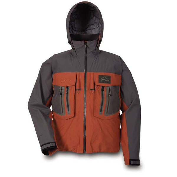 Simms G4 Pro Jacket Coal/Orange