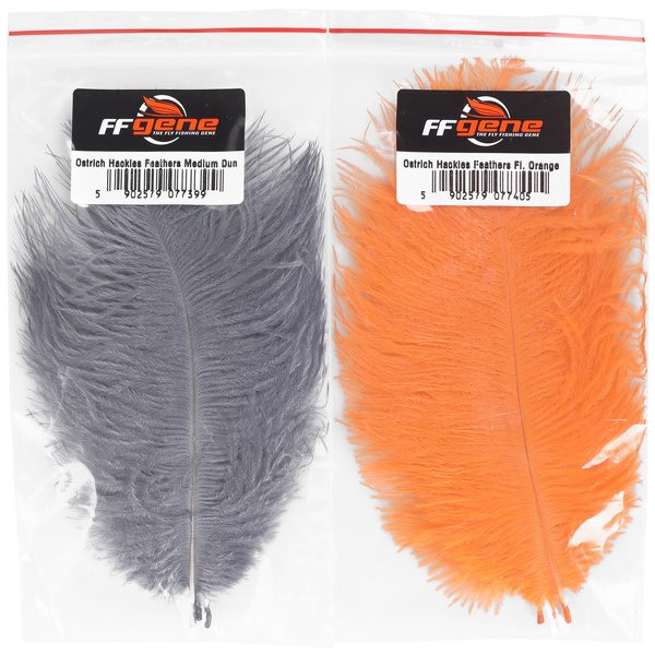 FFGene Ostrich Hackle Feathers
