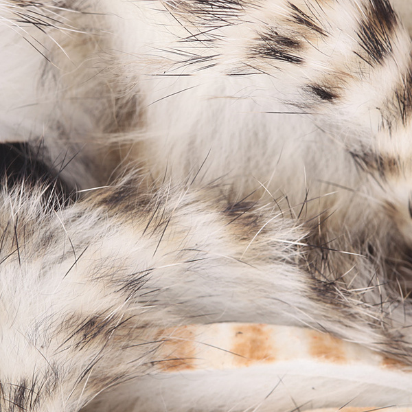 Hareline Barred Rabbit Strips