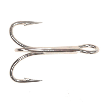 Partridge X1S Salmon Stinger Treble Silver Fly Hooks