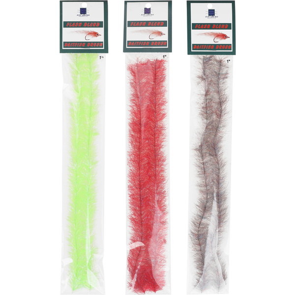 H2O Flash Blend Baitfish Brush 1 inch (flash)