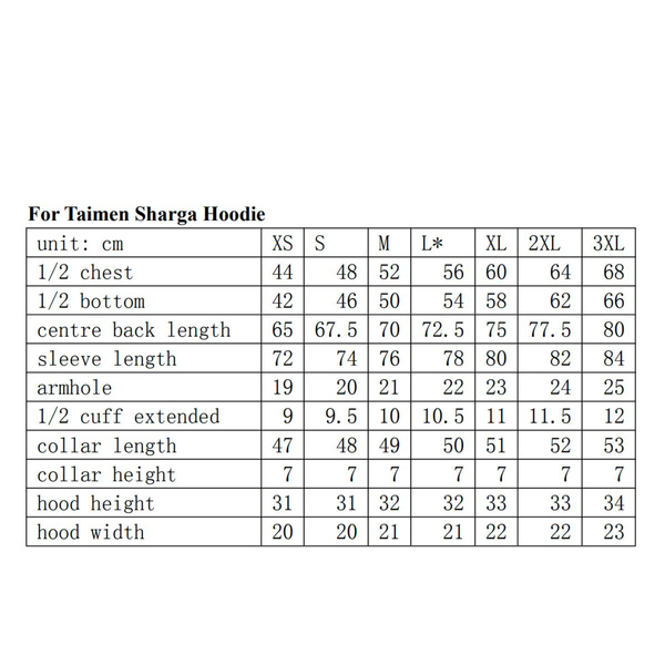Taimen Sharga Heavyweight Hoodie