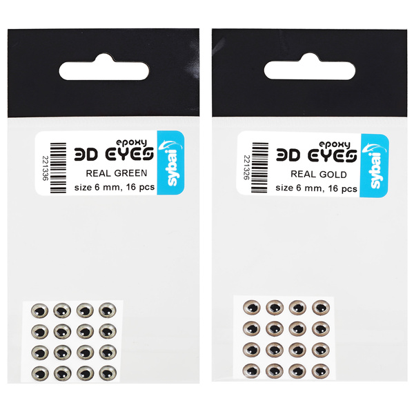 Sybai 3D Epoxy Eyes Real