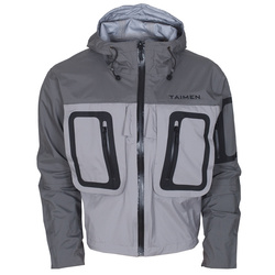 Taimen Master Plus Wading Jacket Castlerock/Forest Gray