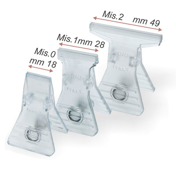 Stonfo Hair Clips  18 mm