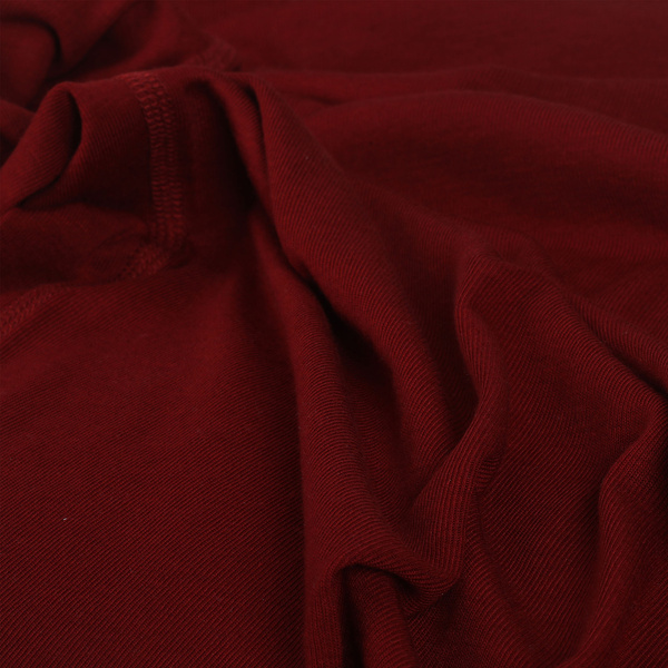 Taimen Ussuri Fresh Merino Blend Short-Sleeve T-Shirt - Burgundy