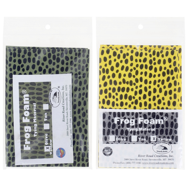 Hareline Frog Foam