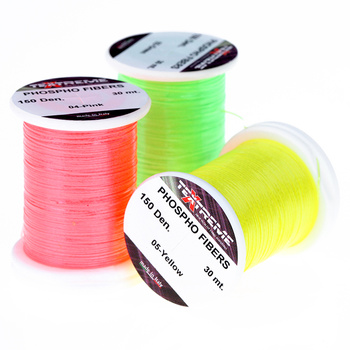 Textreme Phospho Fibers (150 Den.) Flat Tinsel