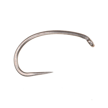 Sprite S2499 Barbless Scud Matt Bronze Fly Hooks (50)
