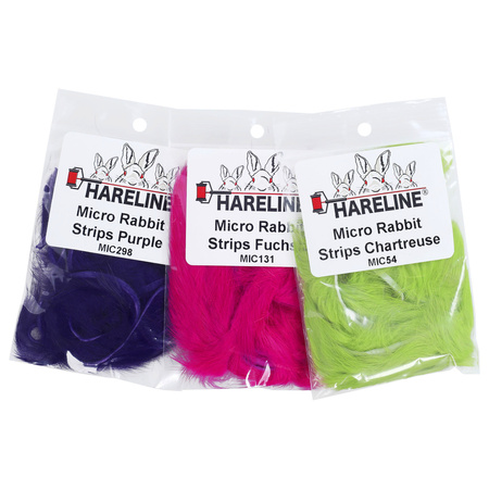 Hareline Micro Rabbit Strips