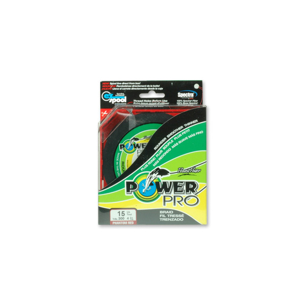 PowerPro Micro Filament Line 300Yd-270m (Red)