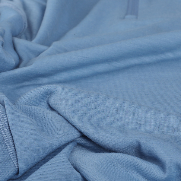 Taimen Tumnin Merino LS-Shirt - Ocean Blue