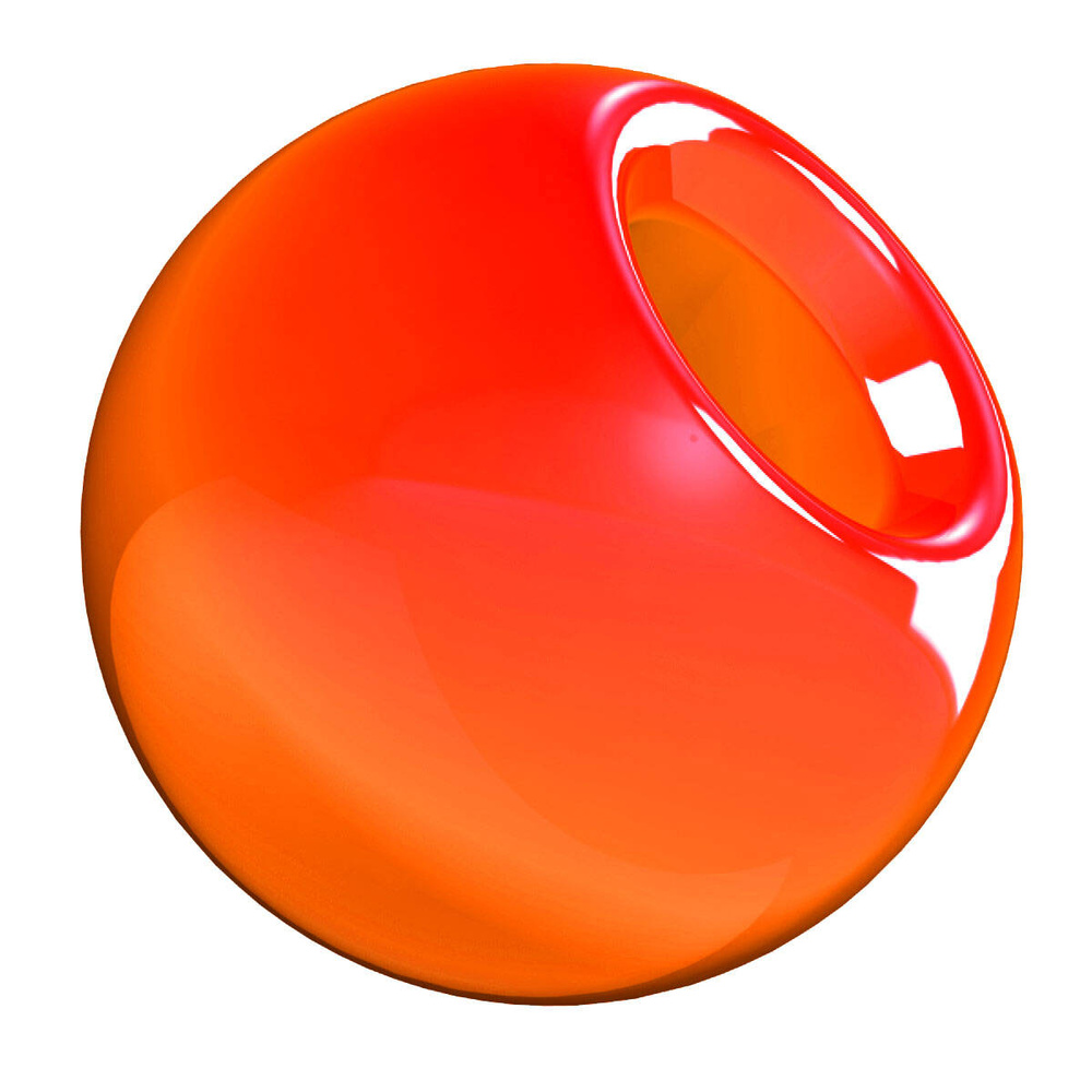 Fl. Orange (25) - 3.8 mm