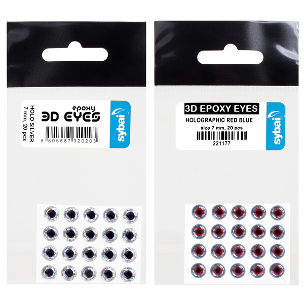 Sybai 3D Epoxy Eyes Holographic