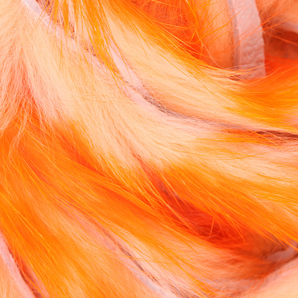 Hareline Rabbit Flesh Strips Two Tone