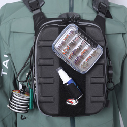 Taimen Egiin Fly Fishing Chest Pack - Black
