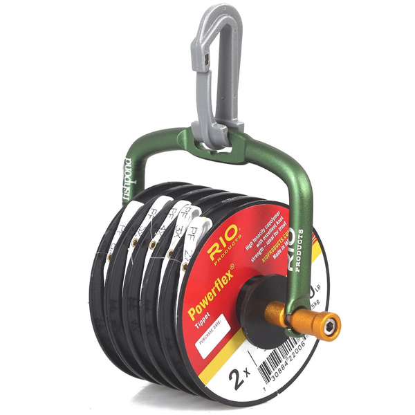 RIO-Fishpond Headgate Tippet Holder with 5 Powerflex Spools