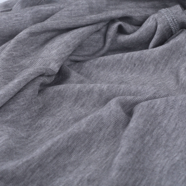 Taimen Ussuri Fresh Merino Blend Short-Sleeve T-Shirt - Ash Gray