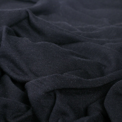 Taimen Uur Cotton Wool SS-Shirt - Deep Black