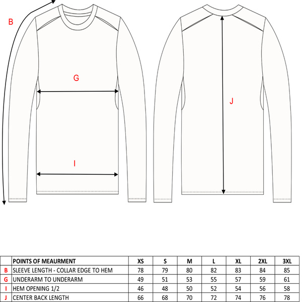 Taimen Tumnin Merino Long-Sleeve T-Shirt - Ocean Blue