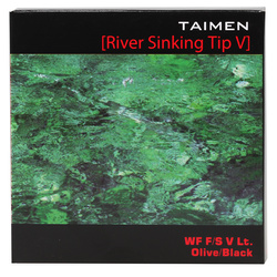 Taimen River Sink Tip V Fly Line WF-F/S5 Olive/Black