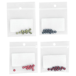 FFGene Tungsten Anodized Slotted Beads