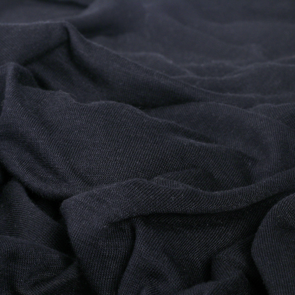 Taimen Uur Cotton-Merino Blend Short-Sleeve T-Shirt - Deep Black