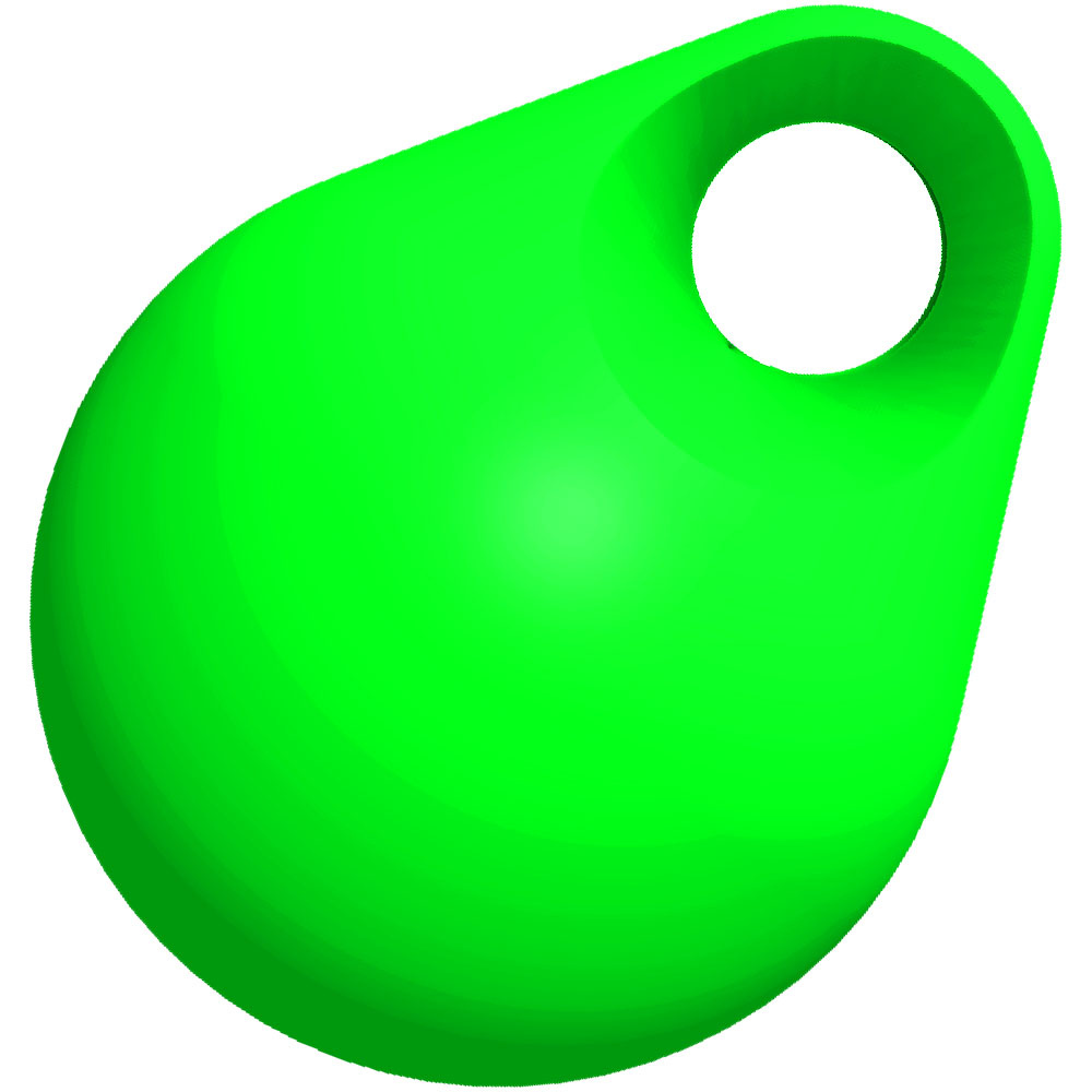 Fluo Green - 4.6 mm