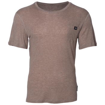 Taimen Zeya Fresh Merino Blend Short-Sleeve T-Shirt - Desert Tan
