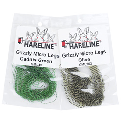 Hareline Grizzly Micro Legs