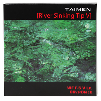 Taimen River Sink Tip V Fly Line WF-F/S5 Olive/Black